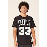 Camiseta Mitchell & Ness Especial Boston Celtics Larry Bird - Masculina PRETO