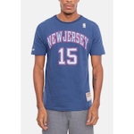 Camiseta Mitchell & Ness Name And Number Vince Carter - Masculina AZUL