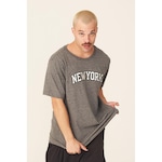 Camiseta NBA Holographic New York Knicks - Masculina CINZA