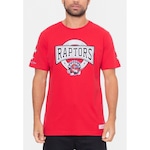 Camiseta Mitchell & Ness Team Star Toronto Raptors - Masculina VERMELHO