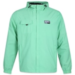 Jaqueta Corta Vento com Capuz New Era Windbreaker Offline Survivor - Masculino VERDE