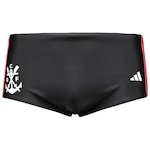 Sunga adidas Flamengo Swimm - Adulto PRETO/VERMELHO