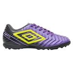 CHUTEIRA SOCIETY UMBRO FIFTY V - ADULTO ROXO/PRETO