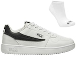 Tênis Fila ACD Classic + Par de Meia - Feminino BRANCO/PRETO