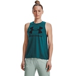 Camiseta Regata Under Armour Live Graphic Tank - Feminina VERDE