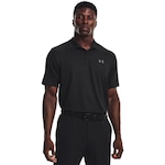 Camiseta Polo Under Armour Performance 3.0 - Masculina PRETO