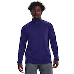 Blusão Under Armour Masculina Tech 2.0 Half Zip AZUL