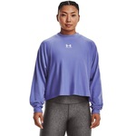 Blusão de Moletom Under Armour Rival Terry Oversized Crw - Feminino AZUL