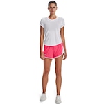 Shorts Under Armour Fly By 2.0 2N1 - Feminino ROSA