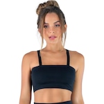 Top Fitness Mvb Modas Academia Suplex - Feminino PRETO