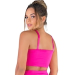 Top Fitness Mvb Modas Academia Suplex - Feminino ROSA