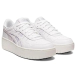 Tênis Asics Japan S Plataforma - Feminino BRANCO/ROXO