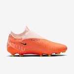 Chuteira de Campo Nike Phantom Gx Academy - Adulto Laranja Cla/Preto