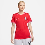 Camisa Coreia I 2023/25 Torcedor Pro Nike - Feminina VERMELHO