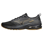 Tênis Mizuno Wave Vitality 5 - Masculino PRETO/OURO