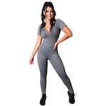 Macacão Mvb Modas Fitness Longo - Feminino CINZA