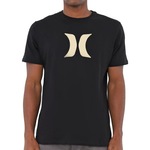 Camiseta Hurley Indover - Masculina Preto/Bege