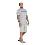 Camiseta Hurley Especial Inside - Masculina CINZA/AZUL