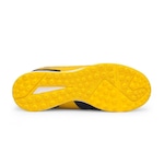 Chuteira Society Topper Dominator Pro Iv - Adulto AMARELO/AZUL ESCURO