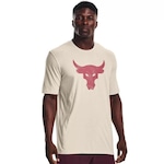 Camiseta Under Armour Rock Brahma Bull - Masculina BEGE