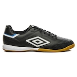 Chuteira Futsal Umbro Speciali Classic - Adulto PRETO/BRANCO