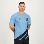 Camisa do Athletico Paranaense II 2023 Thiago Heleno 44 Umbro - Masculina AZUL