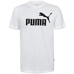 Camiseta Puma Essentials Tee - Masculina BRANCO/PRETO