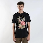 Camiseta Mcd Skull Santa - Masculina PRETO