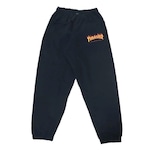 Calça De Moletom Thrasher Flame Mini Logo - Masculina PRETO