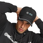 Boné Puma Mapf Bb Cap - Snapback - Masculino PRETO/CINZA