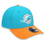 Boné New Era Miami Dolphins 940 Hc Basic - Snapback - Adulto VERDE CLARO