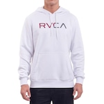 Blusão de Moletom com Capuz RVCA Scanner White - Masculino BRANCO