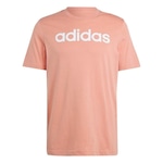 Camiseta adidas Logo Linear - Masculina LARANJA