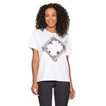 Camiseta Run More Confort - Feminina BRANCO/PRETO