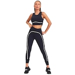 Calça Legging Caju Brasil Nakay Bicolor - Feminina PRETO