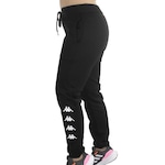 Calça de Moletom Kappa Sport - Feminina PRETO