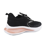 Tenis Activitta Com Drop Elevado - Feminino PRETO