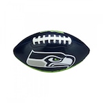 Bola de Futebol Americano Wilson NFL Mini Peewee Team Seatle Seahawks AZUL ESCURO