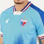 Camisa do Fortaleza Goleiro I 2023 Leão 1918 - Masculina AZUL