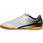 Chuteira Futsal Umbro Warskin - Adulto BRANCO/LARANJA