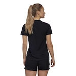 Camiseta adidas Tiro Treino 21 Essentials - Feminina PRETO/ROXO