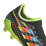 Chuteira de Campo adidas Copa Sense 3 - Adulto PRETO/VERDE