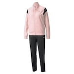 Agasalho Puma Classic Tricot - Feminino Rosa Cla/Preto