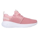 Tênis Skechers Go Run Fast Valor - Feminino ROSA CLA/BRANCO