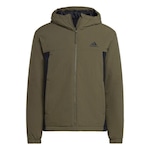 Jaqueta com Capuz adidas Sportswear - Masculina VERDE/PRETO