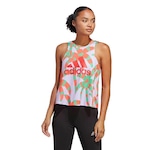 Camiseta Regata adidas Farm Rio - Feminina Roxo Cla/Laranja