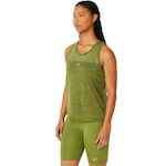 Camiseta Regata Asics Race - Feminina VERDE