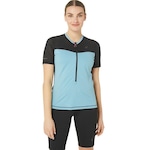 Camiseta Asics Fujitrail - Feminina AZUL/PRETO