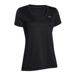 Camiseta Under Armour Tech Ssv Solid Preto - Feminina PRETO