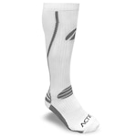 Meia de Compressão Acte Sports - Masculina BRANCO/CINZA